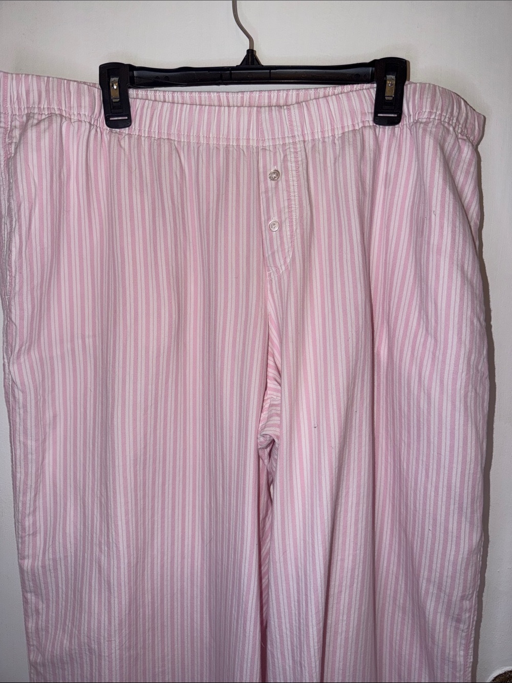 Hollister Pink & White Striped Pajama Pants - Picture 4 of 10